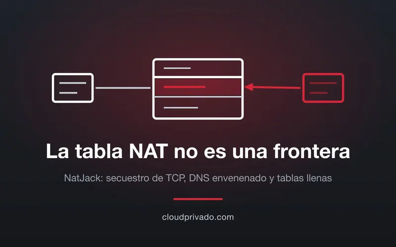 Imagen de portada del artículo «NatJack: compartir tabla NAT con un desconocido ya no sale gratis»