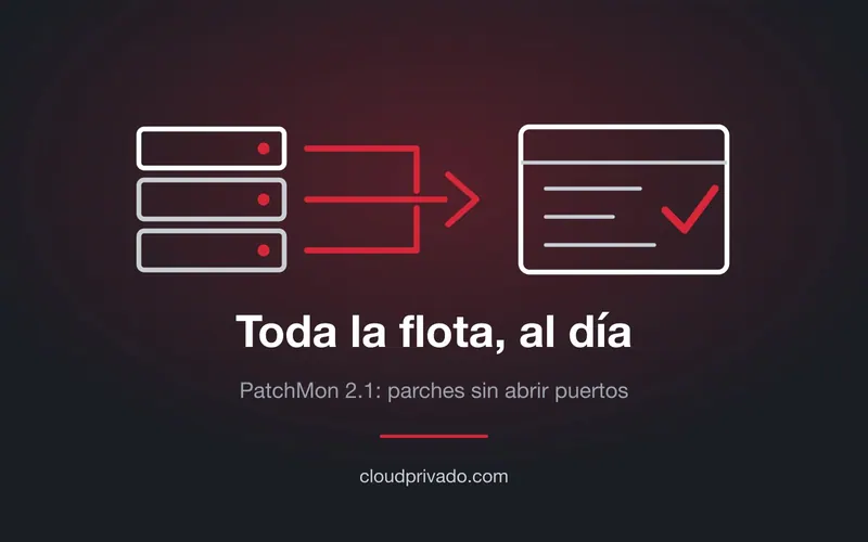 Imagen de portada del artículo «PatchMon 2.1: saber qué servidor lleva 200 días sin actualizar, sin abrir un solo puerto»