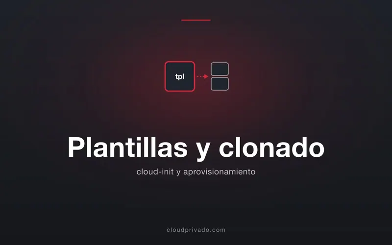Imagen de portada del artículo «Plantillas y clonado en Proxmox: dejar de instalar el sistema una y otra vez»
