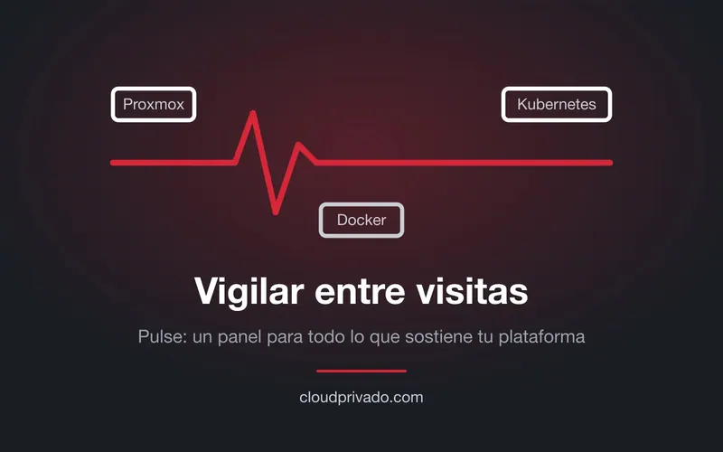 Imagen de portada del artículo «Pulse: un panel que vigila Proxmox, Kubernetes y Docker cuando tú no estás mirando»