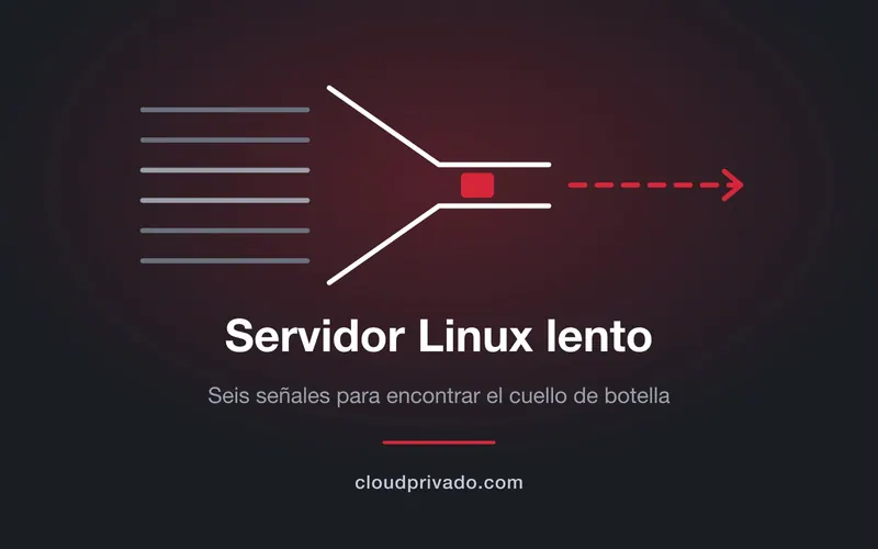 Seis líneas que entran en un embudo con el cuello marcado en rojo, del que sale una única flecha roja discontinua