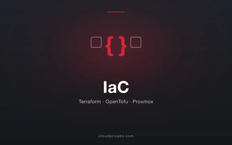 Imagen de portada del artículo «Infraestructura como código en Proxmox: Terraform, OpenTofu y el fin del clic manual»